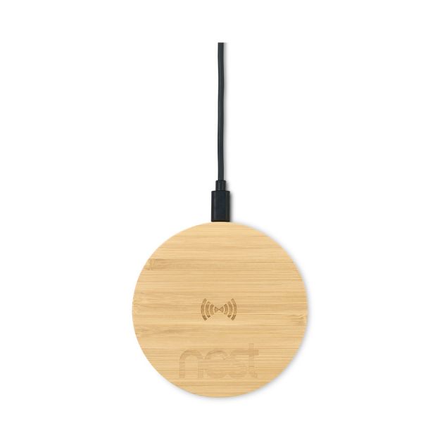 Auden Bamboo Wireless Charger Bamboo