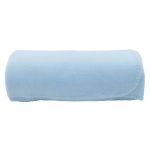 Light blue custom fleece blankets