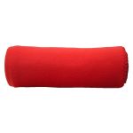 Red custom fleece blankets