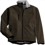 Port Authority Glacier Soft Shell Jackets in Brown Chrome