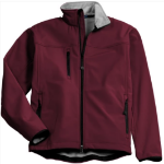 Port Authority Glacier Soft Shell Jackets in Caldera Red Chrome