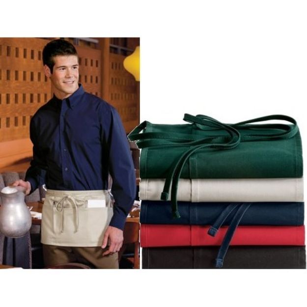 Port Authority Waist Aprons with Pockets | Customized Aprons | Branded ...