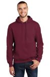 Port and Company Pullover Hooded Custom Sweatshirts in Cardinal