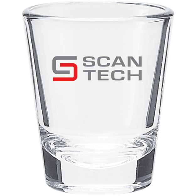 Custom Logo Shot Glass with Taper