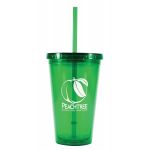 grass green acrylic insulated tumbler