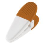 White/Orange Custom Magnetic Memo Holder / Clip