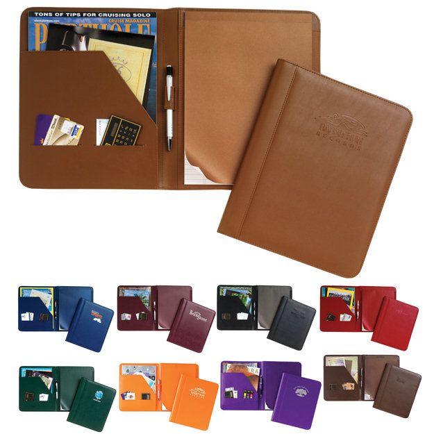 Conference Promotional Colored Padfolios, Custom Pad Holders