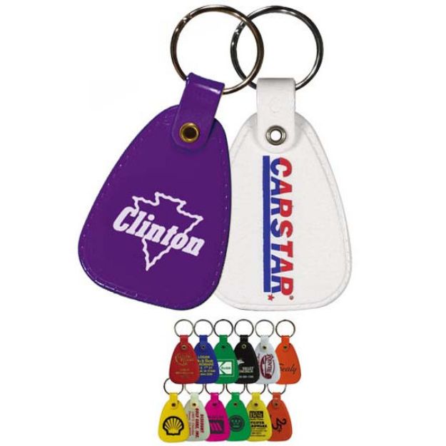 Plastic Western Saddle Key Tags