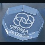 Octagon Paperweight