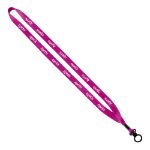 Tradeshow Lanyard in Magenta Red