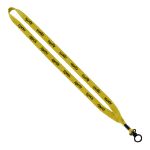 Tradeshow Lanyard in Yellow