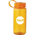 Orange 21 ounce water bottles