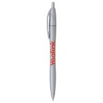 Cougar Contoured Retractable Ballpoint Pen in Silver