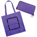 Zippin Foldable Tote Bag Purple
