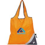 Latitudes Orange Folding Tote Bag and Totes for Shopping