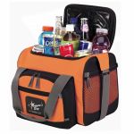 Custom Orange Cooler Bags