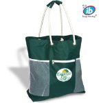 Green Seaside Tote Bag - Custom Beach Totes