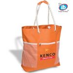 Orange Seaside Tote Bag - Custom Beach Totes