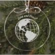 Circle Glass Ornament