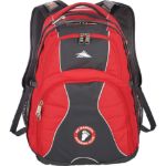 Custom Red Swerve Computer Backpack by Adco Marketing