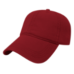 Golf Cap Melon Wine Red