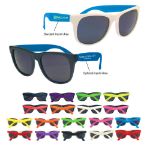 Rubberized Sunglasses printed with logo