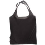 Black Little Berry Shopper Foldable Tote