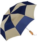 Folding Umbrella Navy Khakhi