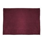 Oversized Tahoe Microfleece Blanket Embroidered in Burgundy