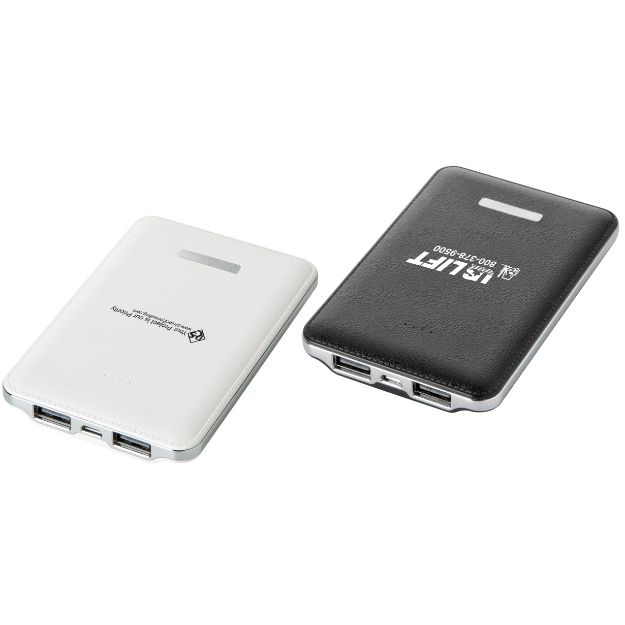 Dual Port Slim Power Bank 5000 mAh