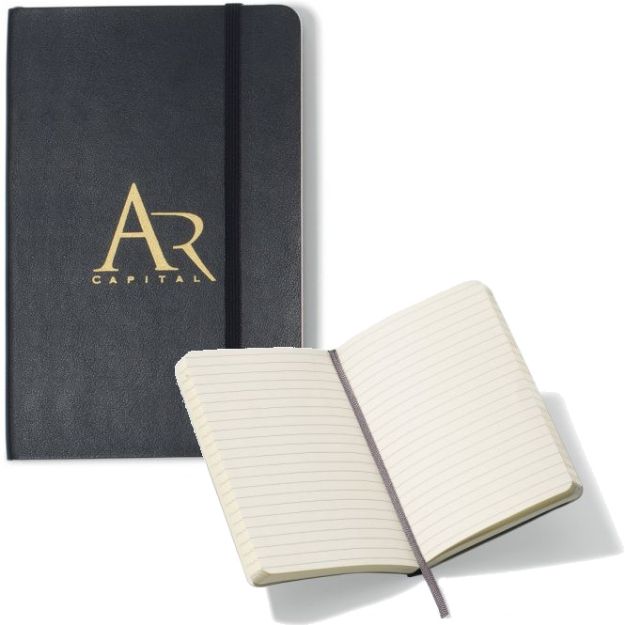 Moleskine® Soft Cover Ruled Pocket Notebook with promotional custom logo