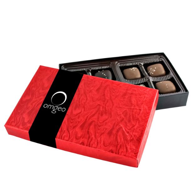 8pc Sea Salt Caramel Box Covered in Chocolate