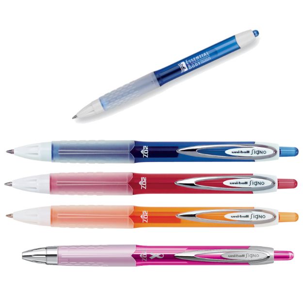 Uni-Ball 207 Fashion Pens with Custom Printed Logo