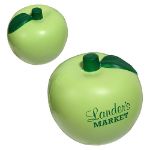 Green Apple Stress Reliever custsomized with your logo