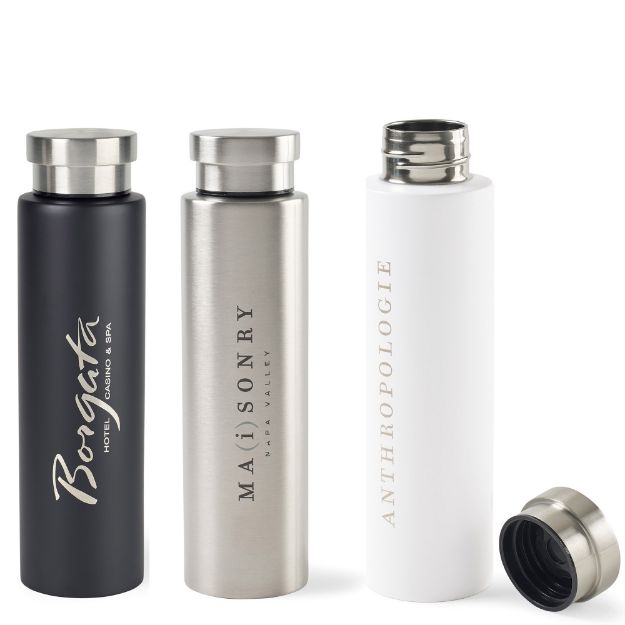 Napa Vacuum Insulated Bottles with your logo custom engraved