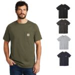 Carhartt Force Cotton Delmont T-Shirt with a custom screen print
