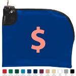 Curved Night Deposit Bank Bag with Lock - a great deposit bag for bank customers