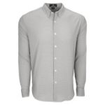 Men's Sandhill Dress Shirt Grey White