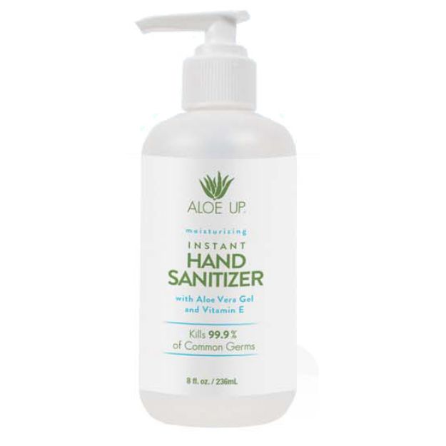 Aloe Up 8 oz Hand Sanitizer Pumps in Bulk