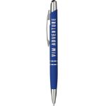 Carson Soft Touch Ballpoint Stylus Blue