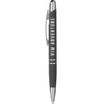 Carson Soft Touch Ballpoint Stylus Gray