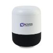 Everly Bluetooth Custom Speaker in White with Your Custom Promotional Logo