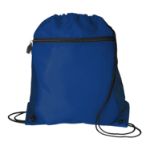 Mesh Pocket Drawcord Blue