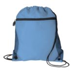 Mesh Pocket Drawcord Carolina Blue