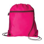 Mesh Pocket Drawcord Neon Pink