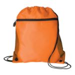 Mesh Pocket Drawcord Orange