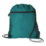 Mesh Pocket Drawcord Teal