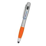 Trio Pen With LED Light And Stylus ORANGE