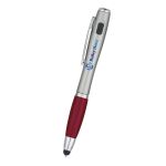 Trio Pen With LED Light And Stylus RED