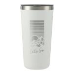 Hydro Flask All Around Tumbler 20 oz Custom Engraved White